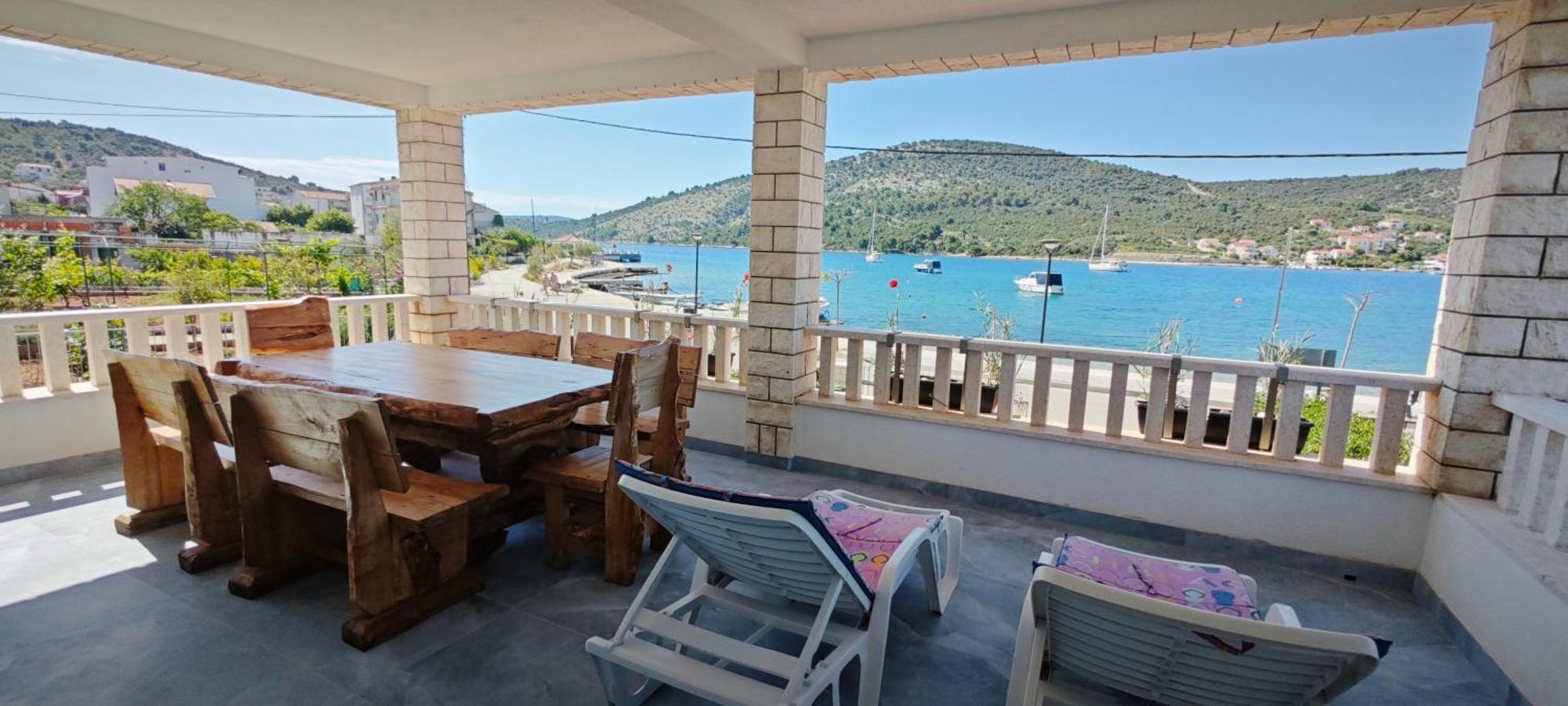 Villa Luce Vinisce Bagian luar foto