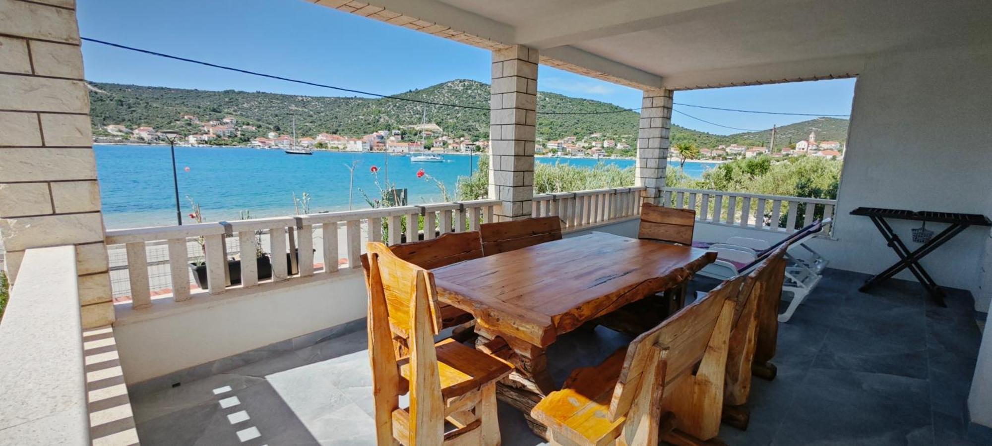 Villa Luce Vinisce Bagian luar foto