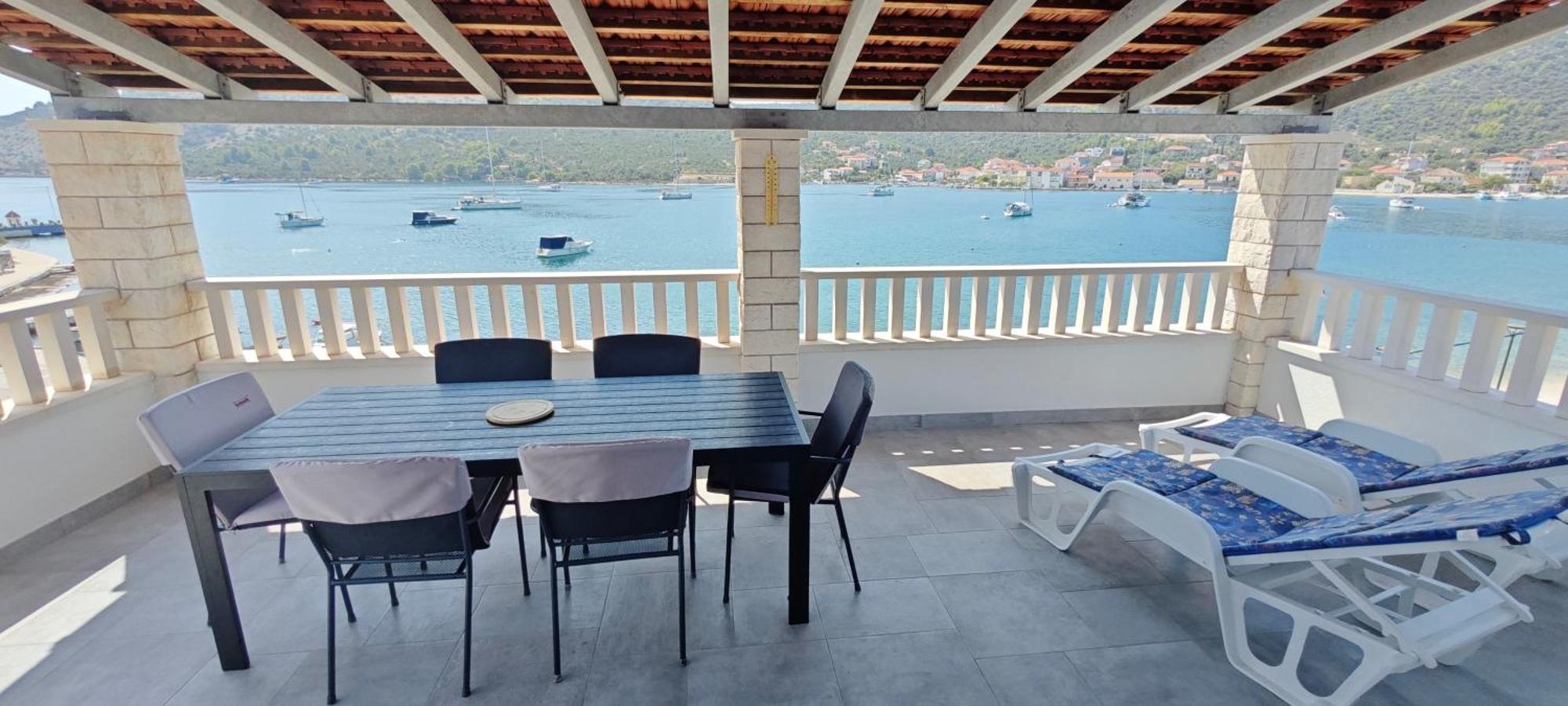 Villa Luce Vinisce Bagian luar foto